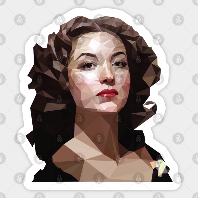 Maria Felix Sticker by Hermanitas Design